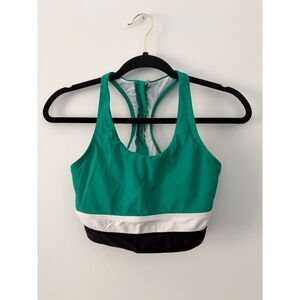 Green Racerback Sports Bra | Women’s Small